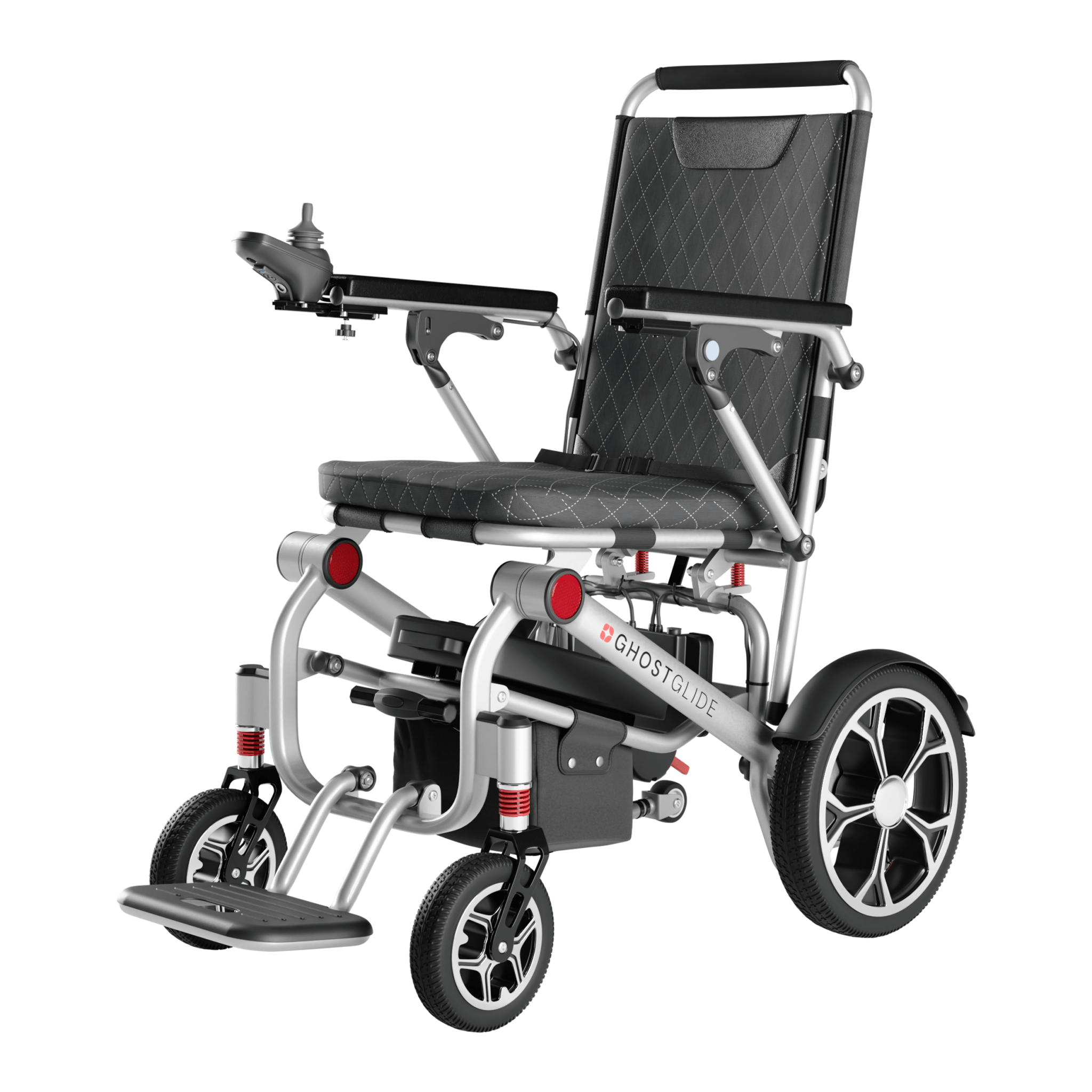 Premium Featherweight Electric Wheelchair - Ultra Portable & Comfortable Design - Ghost Mobility
